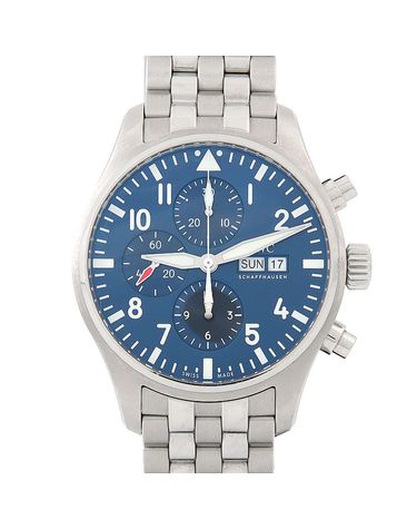 [구구스]중고명품 IWC 파일럿 어린왕자 크로노 스틸 시계 (IW377717) (NO 10477429)