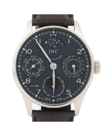 [구구스]중고명품 IWC 포르투기저 퍼페추얼 캘린더 골드 시계 (IW502218) (NO 10568660)