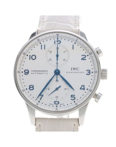 아이더블유씨 [구구스]중고명품 IWC 포르투기저 크로노 스틸 시계 (IW371446) (NO 10571069)
