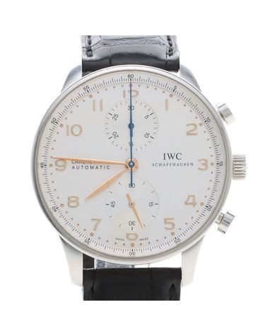 아이더블유씨 [구구스]중고명품 IWC 포르투기저 크로노 스틸 시계 (IW371445) (NO 10583510)