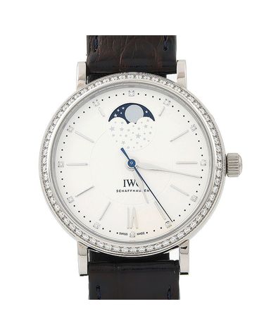 아이더블유씨 [구구스]중고명품 IWC 포르투피노 문페이즈 다이아 스틸 시계 (IW459008) (NO 10586736)