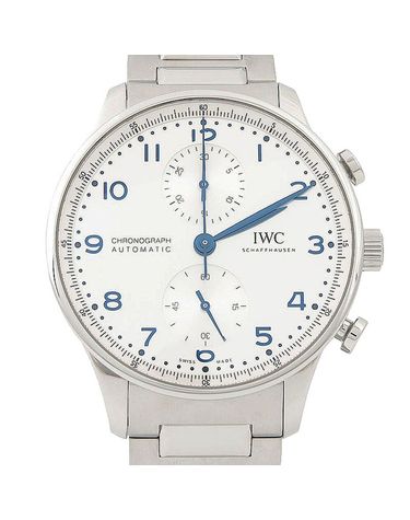 아이더블유씨 [구구스]중고명품 IWC 포르투기저 크로노 스틸 시계 (IW371617) (NO 10586737)