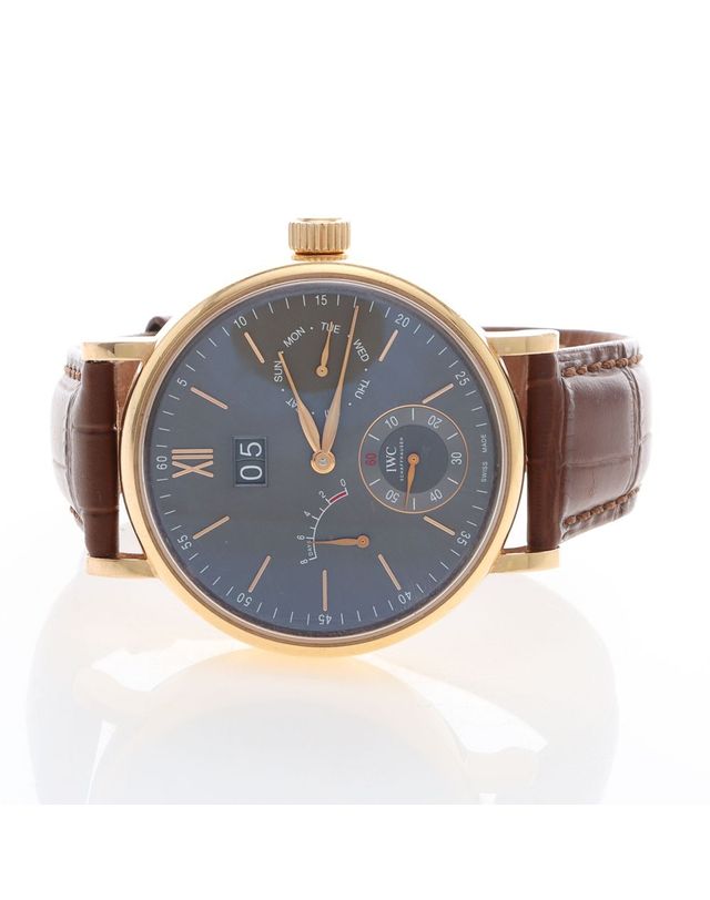 아이더블유씨 [중고명품] [구구스]중고명품 IWC 포르투피노 골드 시계 (IW516203) (NO 10540214) 멀티컬러 착용컷