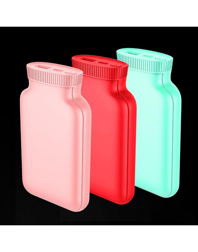 에스모도 285 양면 손난로 보조배터리 5000mAh 착용컷