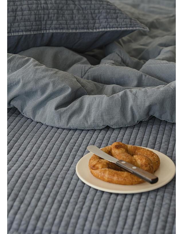 아망떼 순면 60수 타임리스 워싱 피그먼트 사계절 차렵이불 SS/Q 9컬러 착용컷