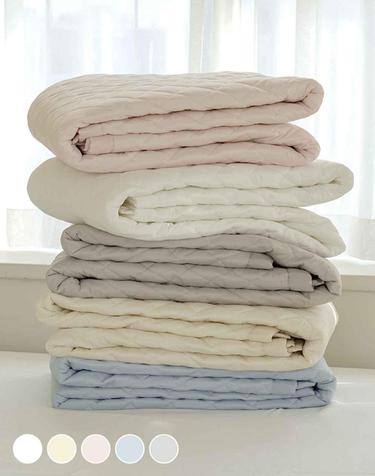 무소음 무자극 렌징 텐셀 모달100% 고정밴드 침대패드 SS/Q/K/LK 5colors