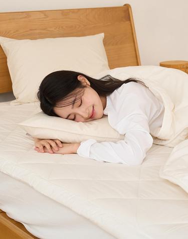 뉴질랜드 양모 100% 60수 고밀도 순면 침대패드 SS/Q/K
