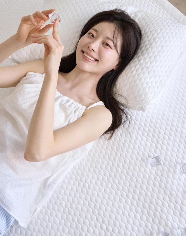 아망떼 아망떼 프로스트 정품 포르페100% 냉감 고정밴드 침대패드 SS/Q/K/LK 착용컷