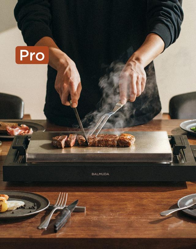발뮤다 [공식수입원] 발뮤다 더 플레이트 프로+그리들&커버 세트 +전용 케이스 증정 착용컷