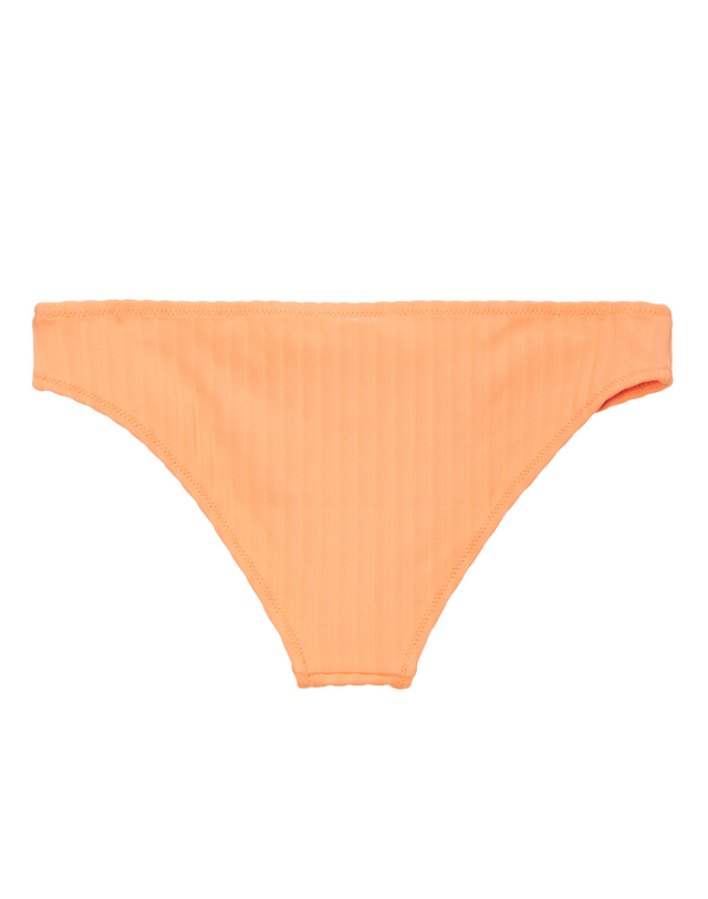 라움 여성 [클리어런스][SOLID&STRIPED] 오렌지 단색 수영복하의 착용컷