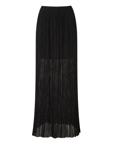 [품절임박][MM6 MAISON MARGIELA] 블랙 단색 밴딩스커트