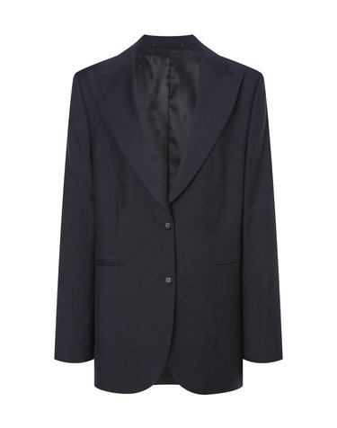 [OFFICINE GENERALE] 네이비 멜란지 울 자켓
