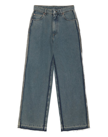 [시즌오프][MM6 MAISON MARGIELA] 그레이 워싱 면 데님팬츠