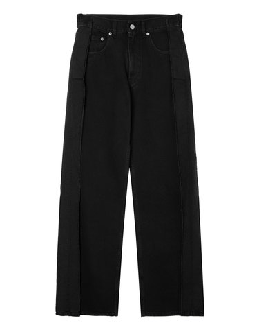 [MM6 MAISON MARGIELA] 블랙 워싱 면 데님팬츠