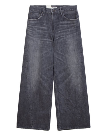 [시즌오프][MOUSSY VINTAGE] 블랙 워싱 면혼방 데님팬츠