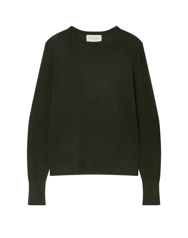[OFFICINE GENERALE] 카키 단색 을 니트