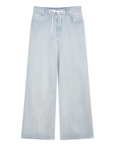 [시즌오프][MM6 MAISON MARGIELA] 블루 워싱 면혼방 데님팬츠