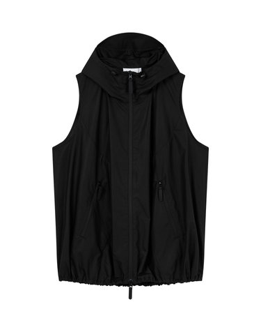[NAGONSTANS] 블랙 벌룬 후드 베스트