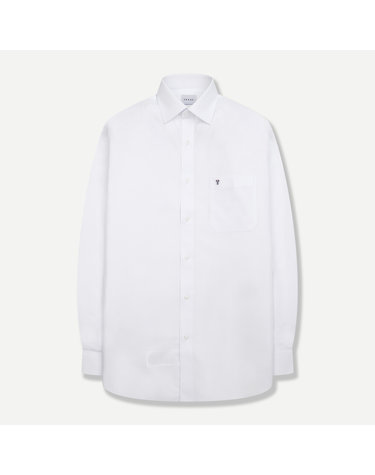 레이온 블렌드 베이직 일반핏 셔츠 화이트 YEFSBR133WH