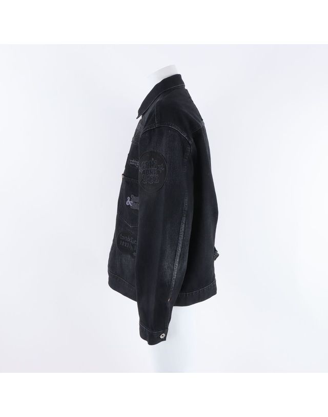 사카이 [중고명품] [구구스]중고명품 사카이 데님 자켓 100 (NO 10570980) 멀티컬러 착용컷