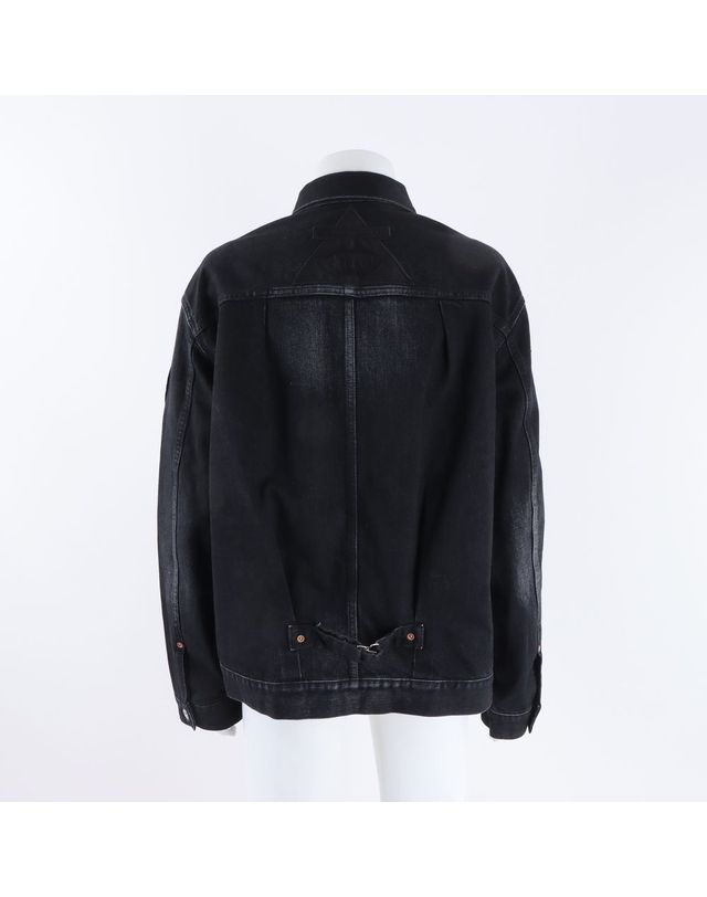 사카이 [중고명품] [구구스]중고명품 사카이 데님 자켓 100 (NO 10570980) 멀티컬러 착용컷