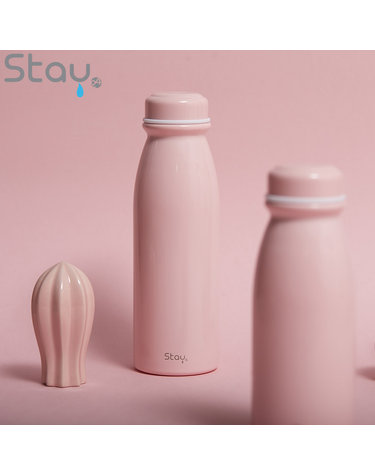 [스테이24] 라이크 텀블러 보온보냉 450ml_밀크핑크