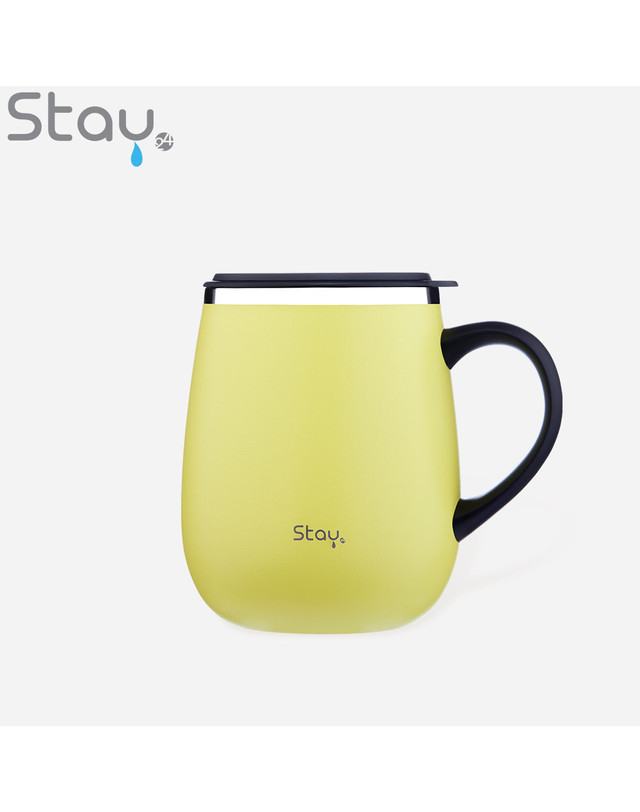 스테이24 [스테이24] 코지핸드 스텐 진공 머그컵 460ml_딥블루 착용컷