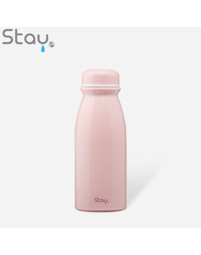 스테이24 [스테이24] 라이크 초경량 텀블러 보온보냉 350ml_밀크핑크 착용컷