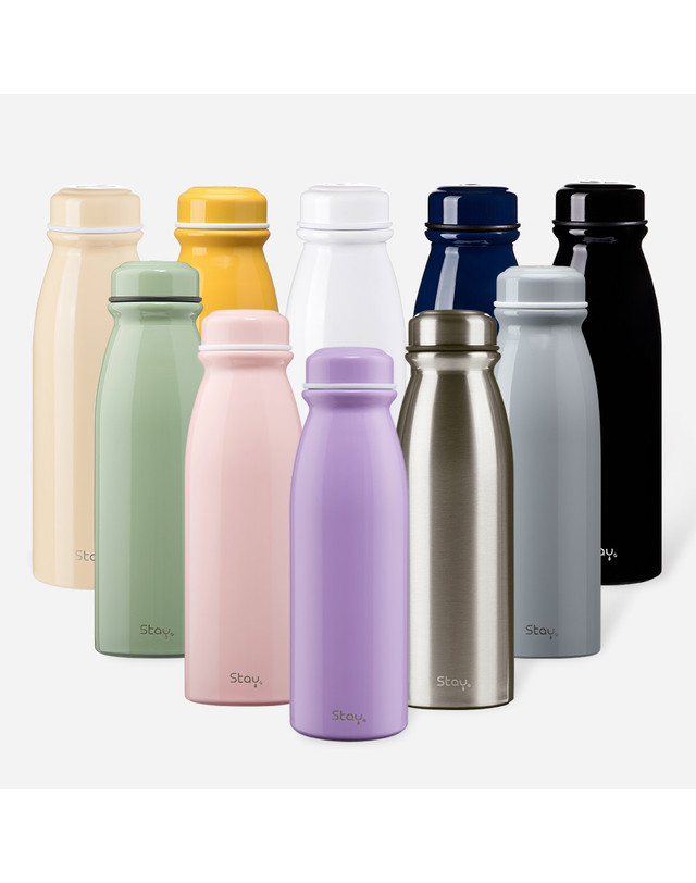 스테이24 [스테이24] 라이크 텀블러 보온보냉 450ml_라벤더퍼플 착용컷