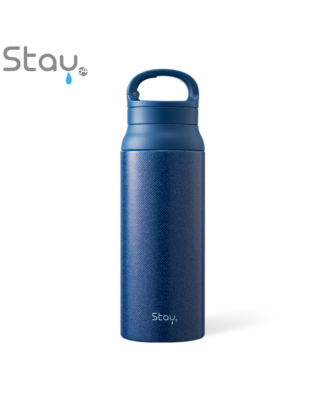 스테이24 [스테이24] 2중밀폐 앤드링 텀블러 600ml_에디션데님 착용컷