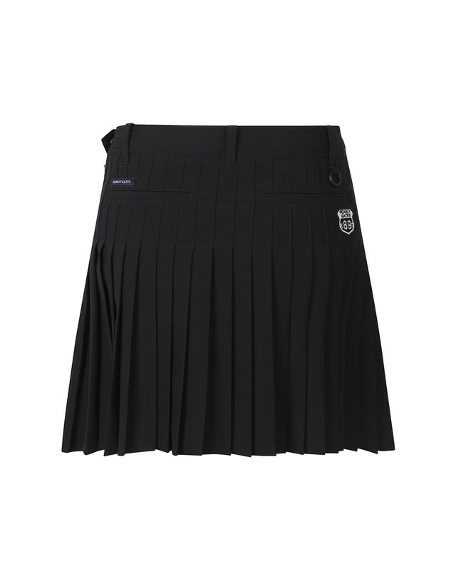 파리게이츠 여성 탈착 파우치 플리츠 큐롯 스커트 착용컷