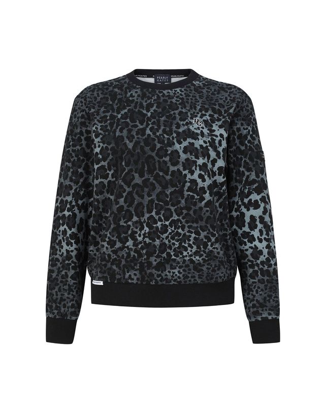 파리게이츠 여성 레오파드 스트레치 스?셔츠 착용컷