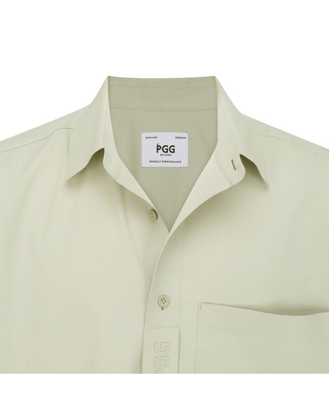 파리게이츠 남성 PGG 스트랩 긴팔 셔츠 착용컷