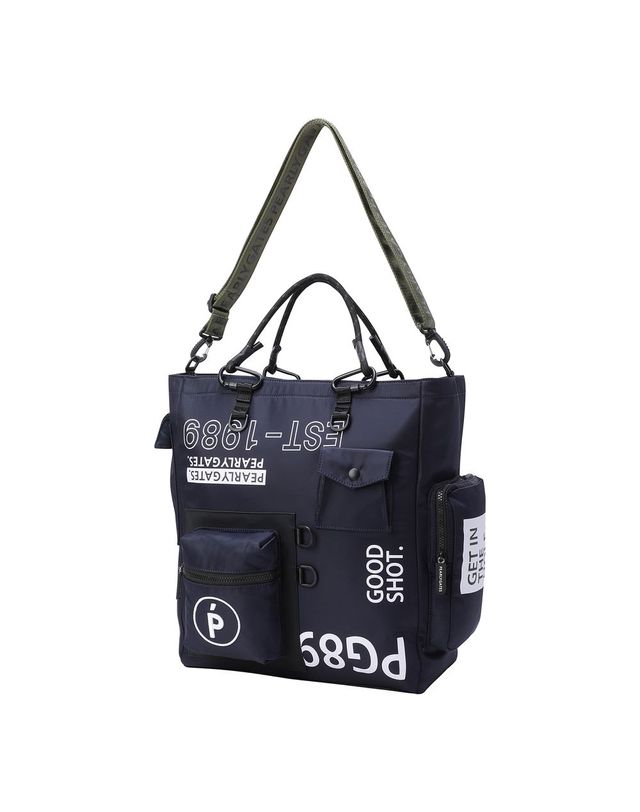 파리게이츠 공용 패치 포켓 로고 카트백 착용컷