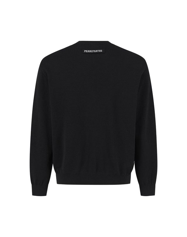파리게이츠 남성 플로럴 자카드 니트 가디건 착용컷