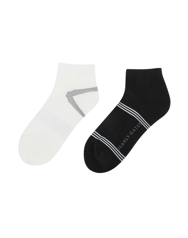 파리게이츠 남성 바니 단목 양말 2 SET 착용컷