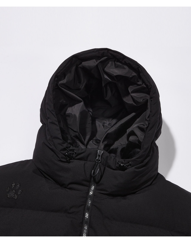셀피쉬 굿웰론 숏패딩 (S233JP01) (BLACK) 블랙 착용컷