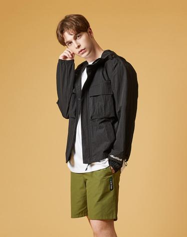 빅포켓 윈드브레이커 (SCF3JP01) (BLACK)
