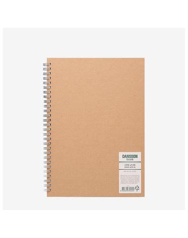 단순생활 스프링노트 B5 크라프트