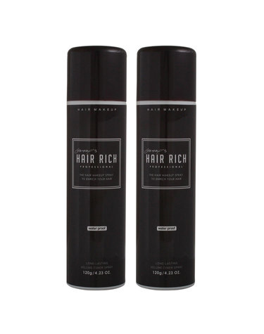 헤어리치 흑채 스프레이 120g 2개