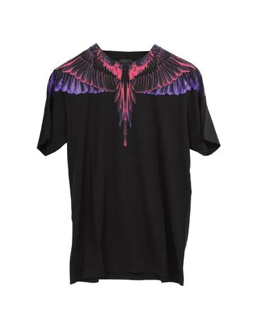MARCELO BURLON 마르셀로 불론 티셔츠 CWAA016S17047236 1088 BLACK /반팔티셔츠