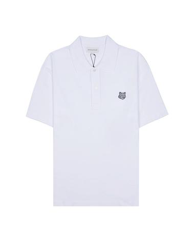 [메종 키츠네] SS25 남성 볼드 폭스 패치 티셔츠 MM00207KJ7010 P100
