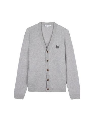 [메종 키츠네] FW25 남성 폭스헤드 램스울 가디건 PM00502KT1006 H120