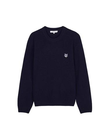 [메종 키츠네] FW25 남성 폭스헤드 램스울 니트 PM00803KT1006 0413