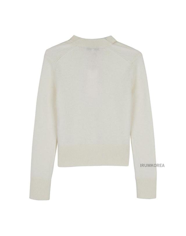 메종키츠네 [메종 키츠네] FW25 여성 베이비 폭스 가디건 PW00506KT1006 0383 착용컷