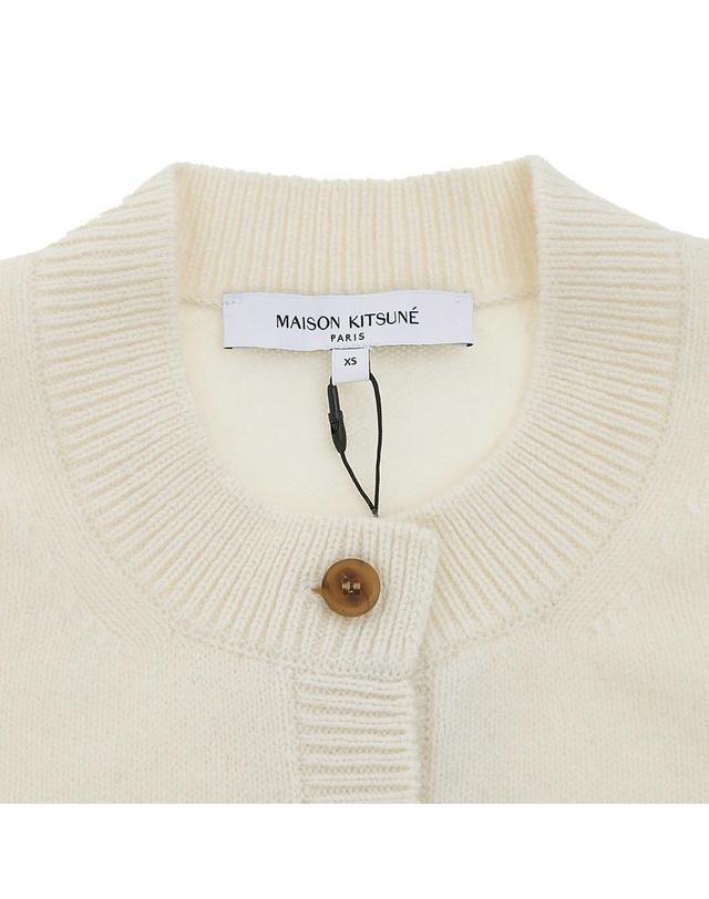 메종키츠네 [메종 키츠네] FW25 여성 베이비 폭스 가디건 PW00506KT1006 0383 착용컷