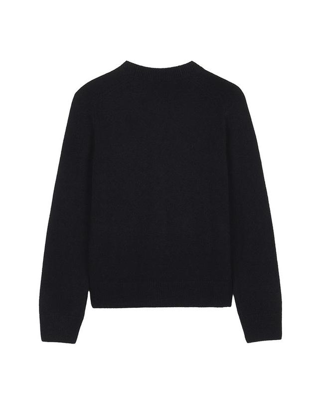 메종키츠네 [메종 키츠네] FW25 여성 베이비폭스 박시 가디건 PW00501KT1006 P199 착용컷