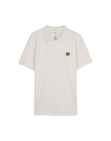 [메종 키츠네] SS26 남성 폭스헤드 폴로 티셔츠 PM00209KP0002 0063