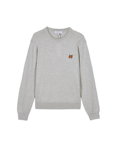 [메종 키츠네] FW25 남성 폭스헤드 메리노 니트 PM00801KT1181 H120