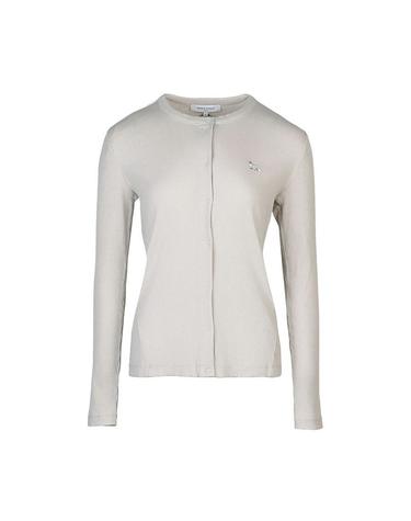 [메종 키츠네] FW26 여성 베이비 폭스 립 가디건 MRWJC00KA0052 0318